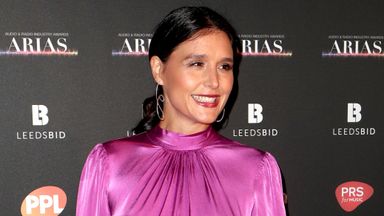 Jessie Ware arriving at the The Audio and Radio Industry Awards (ARIAS) at the First Direct Arena in Leeds.